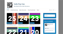 Desktop Screenshot of indiepopups.com